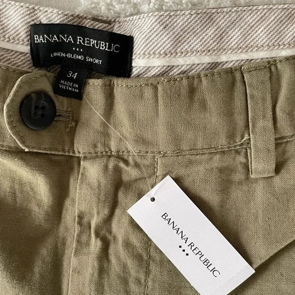 Banana Republic Linen-Blend Short - Picture 8 of 9